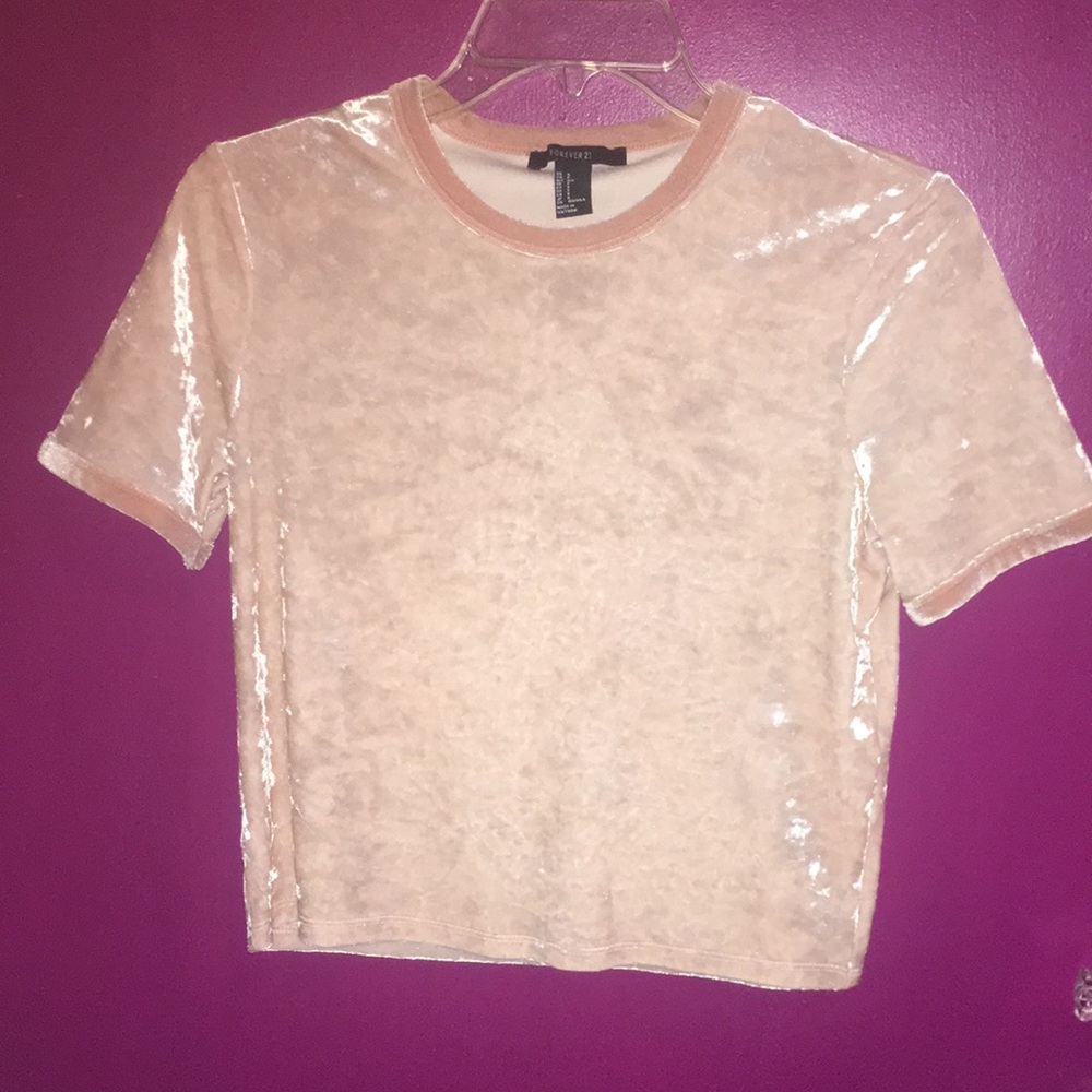 SUEDE PINK SHIRT | SIZE S |